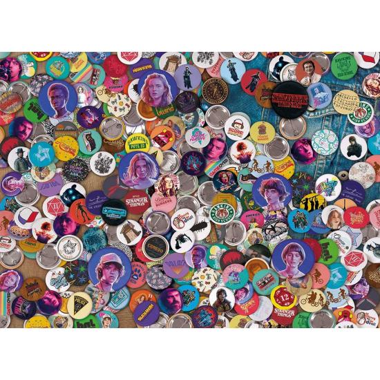 Clementoni Impossible Stranger Things Puzzle 1000 pièces