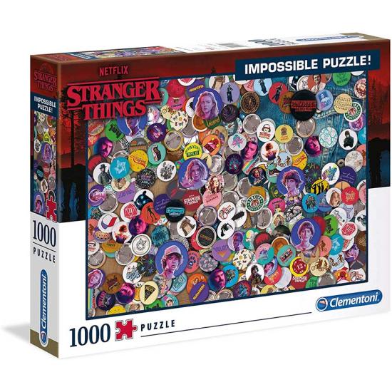 Clementoni Impossible Stranger Things Puzzle 1000 pièces