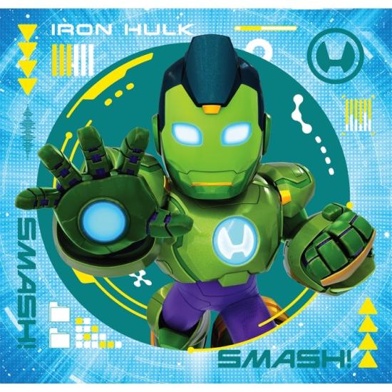 Puzzle Clementoni Iron Man Awesome Friends 3 x 48 pièces