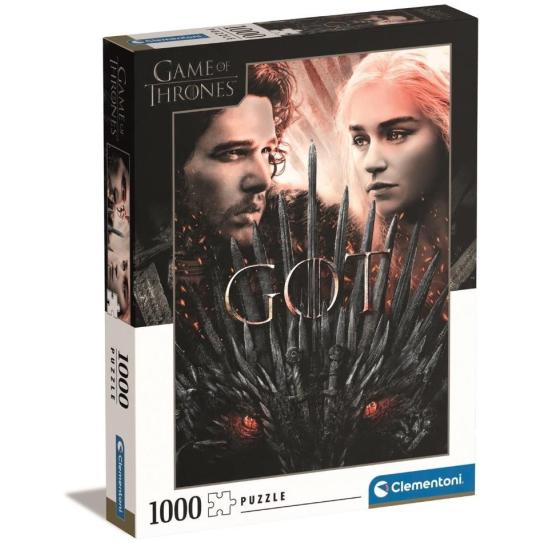 Puzzle Clementoni Game of Thrones GOT 2022 1000 pièces