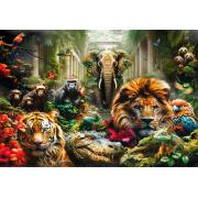 Puzzle Clementoni Jungle Mystique de 1000 pcs