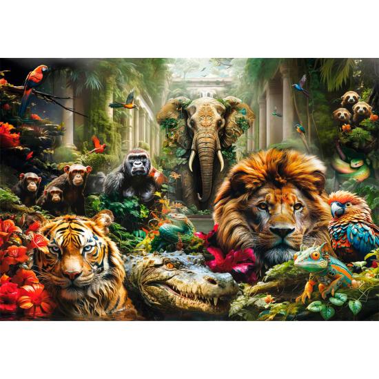 Puzzle Clementoni Jungle Mystique de 1000 pcs