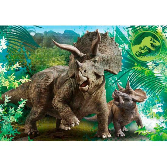 Clementoni Jurassic World Puzzle 3 x 48 pièces