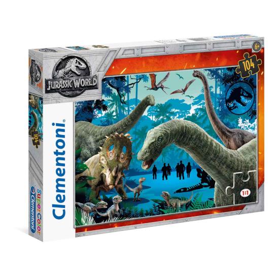 Clementoni Jurassic World Puzzle 104 pièces