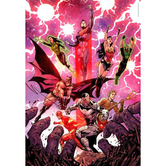 Puzzle Clementoni Justice League B de 1000 pièces