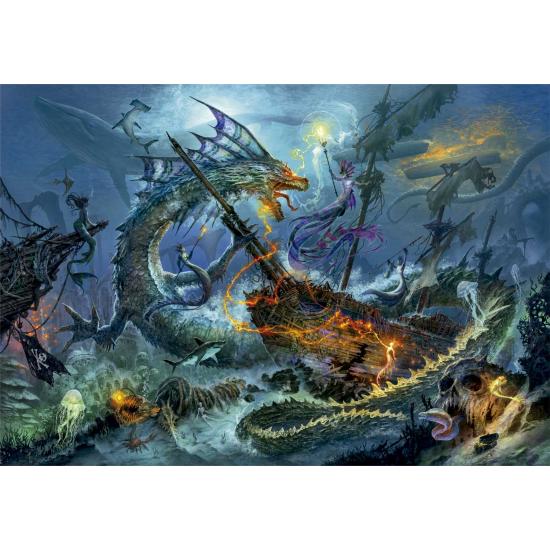 Puzzle Clementoni La Bataille Sous-marine 3000 pièces Puzzle Clementoni La Bataille Sous-marine 3000 pièces