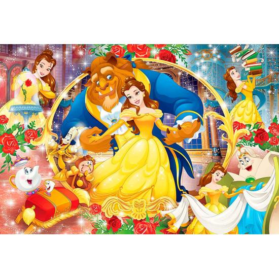 Puzzle Clementoni La Belle et la Bête Maxi 104 pièces