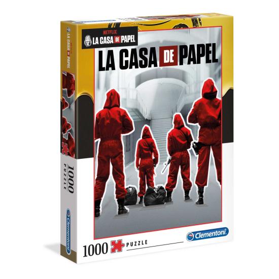 Clementoni Puzzle La Casa De Papel 1 de 1000 pièces Clementoni Puzzle La Casa De Papel 1 de 1000 pièces