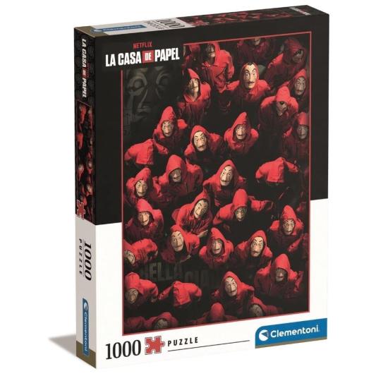 Puzzle Clementoni Money Heist 2022 1000 pièces