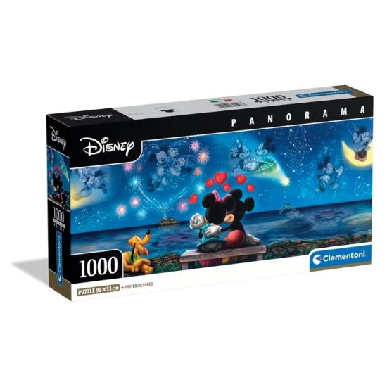 Puzzle Clementoni Rendez-vous Mickey et Minnie 1000 pièces