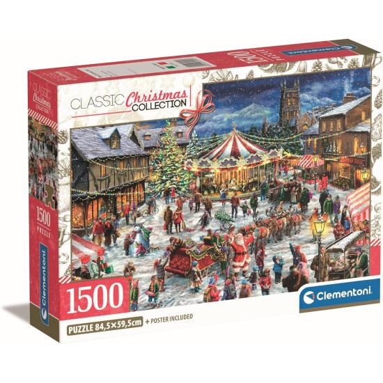 Puzzle Clementoni La Foire De Noël 1500 pièces