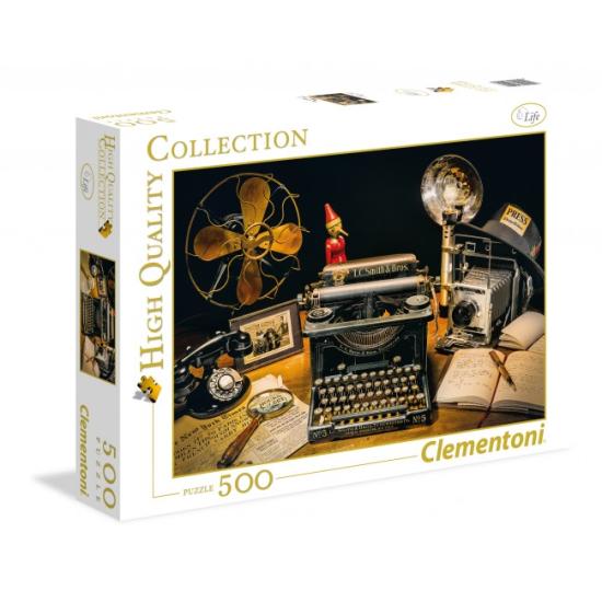 Puzzle Clementoni La Machine à écrire 500 pièces