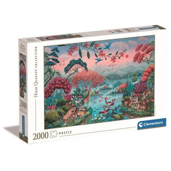 Puzzle Clementoni La paix de la jungle 2000 pièces Puzzle Clementoni La paix de la jungle 2000 pièces