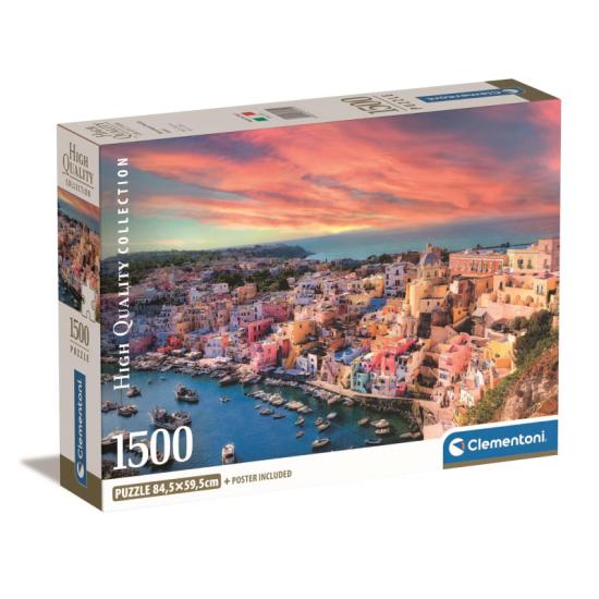 Puzzle Clementoni La pittoresque Procida 1500 pièces