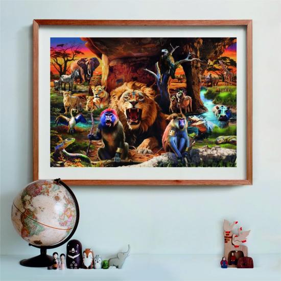 Puzzle Clementoni La Société Tribale 1500 pièces