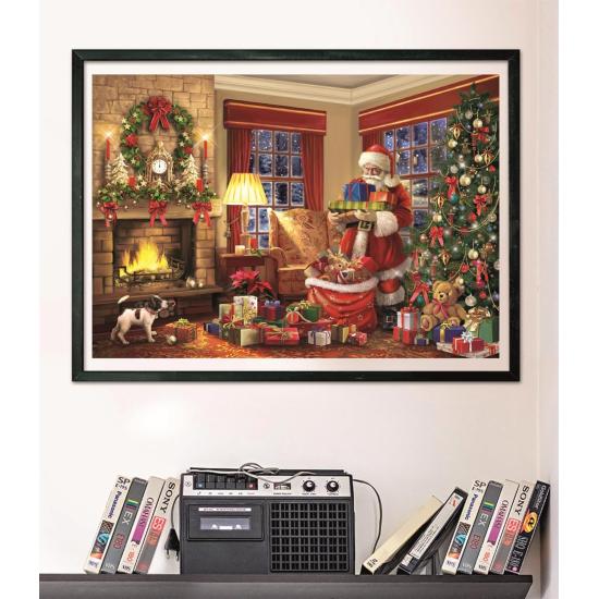 Puzzle Clementoni La Visite Du Père Noël 1000 pièces