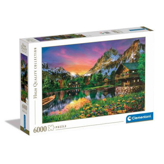 Clementoni Puzzle lac alpin 6000 pièces