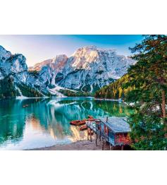 Puzzle Clementoni Lac Émeraude Braies 1000 pcs