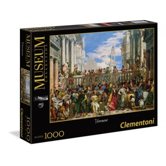 Puzzle Clementoni Les Noces de Cana 1000 pièces Puzzle Clementoni Les Noces de Cana 1000 pièces
