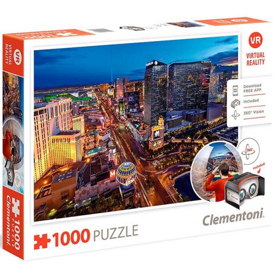 Clementoni VR Las Vegas Puzzle 1000 pièces