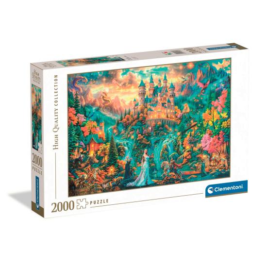 Puzzle Clementoni Légendes Du Royaume Caché 2000 pièces