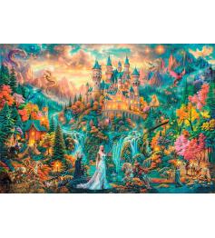 Puzzle Clementoni Légendes Du Royaume Caché 2000 pièces
