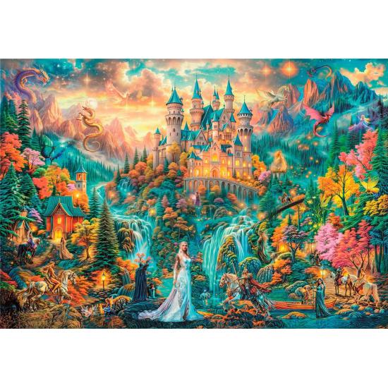Puzzle Clementoni Légendes Du Royaume Caché 2000 pièces