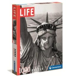 Clementoni Life Puzzle Statue de la Liberté 1000 pièces