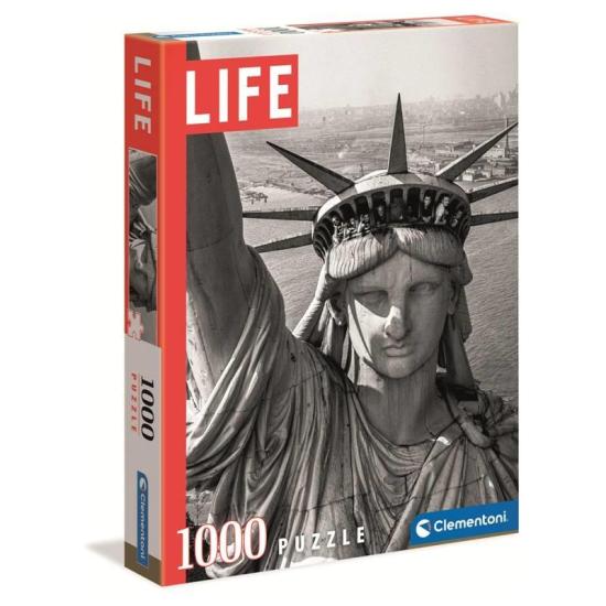 Clementoni Life Puzzle Statue de la Liberté 1000 pièces