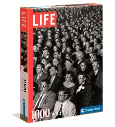 Puzzle Clementoni Life Lunettes 3D 1000 pièces