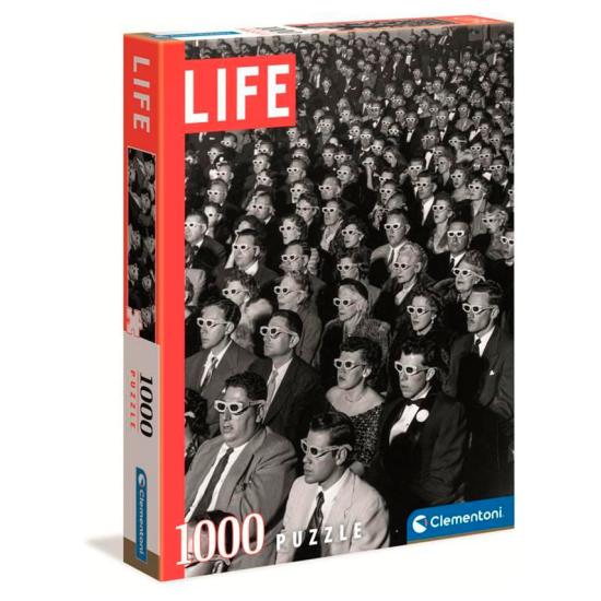 Puzzle Clementoni Life Lunettes 3D 1000 pièces