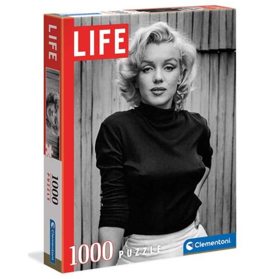 Clementoni Life Marilyn Monroe Puzzle 1000 pièces