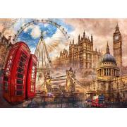 Clementoni London Puzzle Vintage 1500 pièces