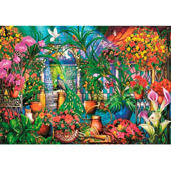 Puzzle Clementoni Les gardiens de serre 500 pièces