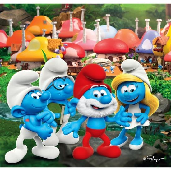 Puzzle Clementoni Les Schtroumpfs, 3 x 48 pièces