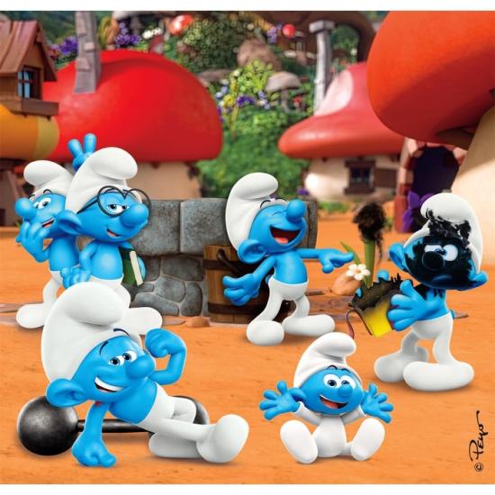 Puzzle Clementoni Les Schtroumpfs, 3 x 48 pièces