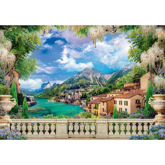 Puzzle Clementoni Terrasse Luxueuse sur le Lac 3000 Pièces