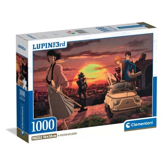 Puzzle Clementoni Lupin III - 1 de 1000 pcs