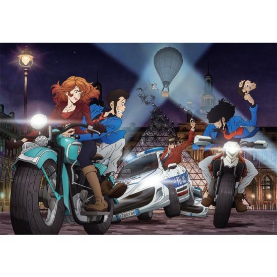 Puzzle Clementoni Lupin III - 2 de 1000 pcs Puzzle Clementoni Lupin III - 2 de 1000 pcs