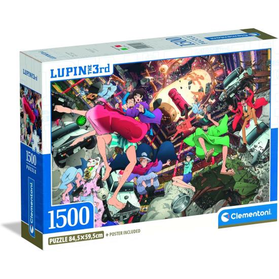 Puzzle Clementoni Lupin III 1500 pièces