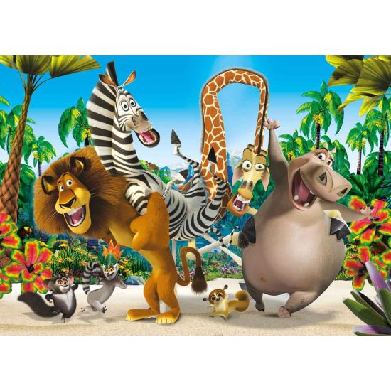 Clementoni Madagascar Puzzle 104 pièces