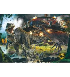 Clementoni Puzzle Mallette Jurassic World 3 1000 pièces