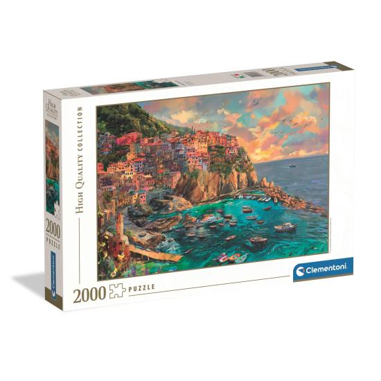 Puzzle Clementoni Manarola Peinte 2000 pièces