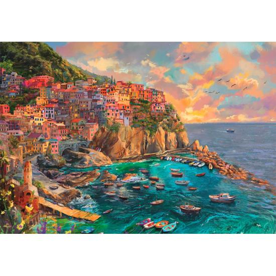 Puzzle Clementoni Manarola Peinte 2000 pièces