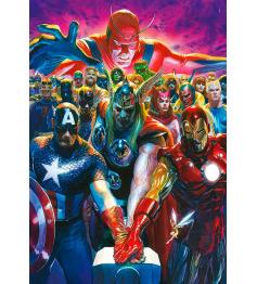 Puzzle Clementoni Marvel, Les Vengeurs 1000 pièces