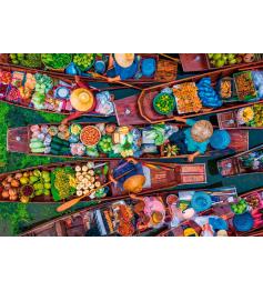 Puzzle Clementoni Marché flottant thaïlandais 1000 pcs
