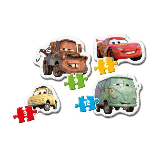 Puzzle Clementoni Mon Premier Puzzle Voitures 3-6-9-12 Pcs.