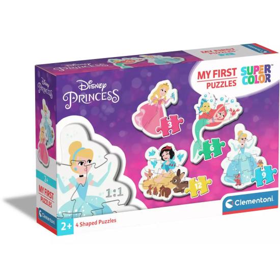Puzzle Clementoni Mon Premier Puzzle Princesses 3-6-9-12 Pcs.