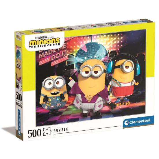 Puzzle Clementoni Minions 2 L'Origine du Gru de 500 P