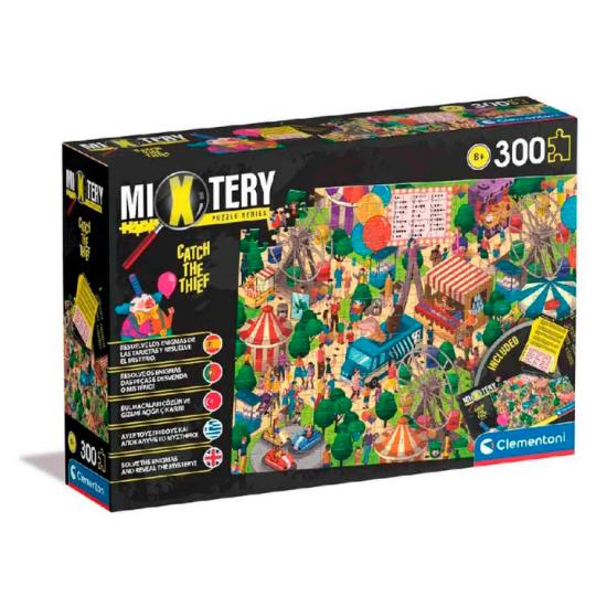 Puzzle Clementoni Mixtery Attrapez le voleur 300 mcx
